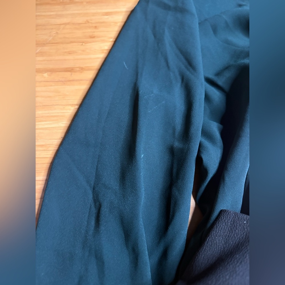 Adam Lippes- Elegant Dark Green Wide Leg Jumpsuit. Size 12 - Picture 15 of 15